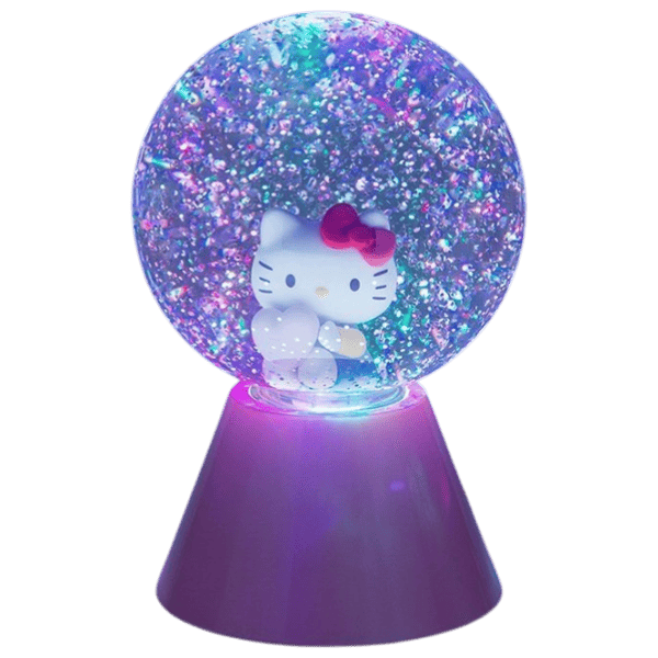 Светодиодная лампа Paladone Hello Kitty LED Glitter Ball Розовый photo 2