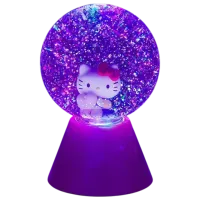 Светодиодная лампа Paladone Hello Kitty LED Glitter Ball Розовый photo 3