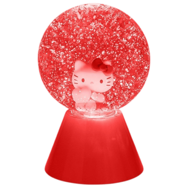 Светодиодная лампа Paladone Hello Kitty LED Glitter Ball Розовый photo 6