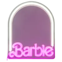 Светодиодная лампа Paladone Barbie Wall Mountable LED Neon Mirror Белый