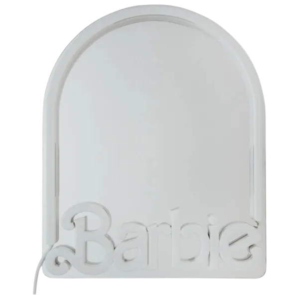 Светодиодная лампа Paladone Barbie Wall Mountable LED Neon Mirror Белый photo 2