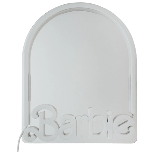 Светодиодная лампа Paladone Barbie Wall Mountable LED Neon Mirror Белый photo 2