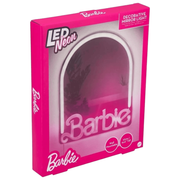 Светодиодная лампа Paladone Barbie Wall Mountable LED Neon Mirror Белый photo 6