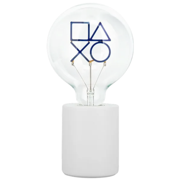 Настольная лампа Paladone Playstation LED Neon Bulb Белый photo 1