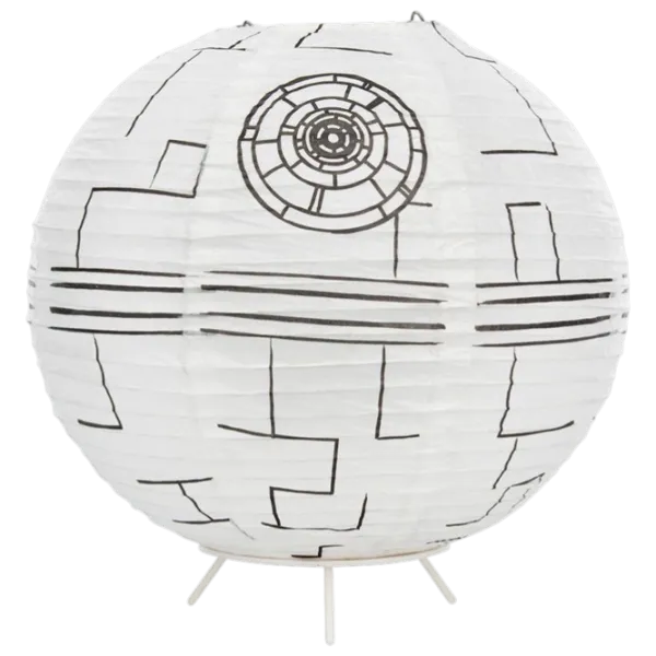 Настольная лампа Paladone Star Wars Death Star Lantern Белый photo 1