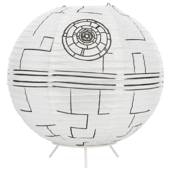 Настольная лампа Paladone Star Wars Death Star Lantern Белый photo 1