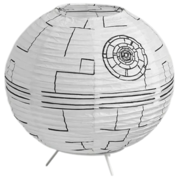 Настольная лампа Paladone Star Wars Death Star Lantern Белый photo 2