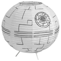 Lampă de masă Paladone Star Wars Death Star Lantern White photo 2