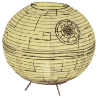 Lampă de masă Paladone Star Wars Death Star Lantern White photo 3
