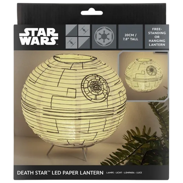 Настольная лампа Paladone Star Wars Death Star Lantern Белый photo 5