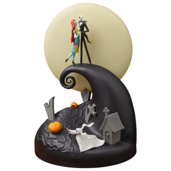 Настольная лампа Paladone Nightmare Before Christmas Diorama Черный photo 1