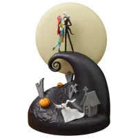 Настольная лампа Paladone Nightmare Before Christmas Diorama Черный