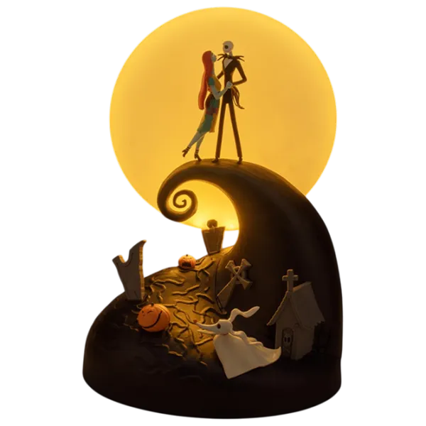 Настольная лампа Paladone Nightmare Before Christmas Diorama Черный photo 3