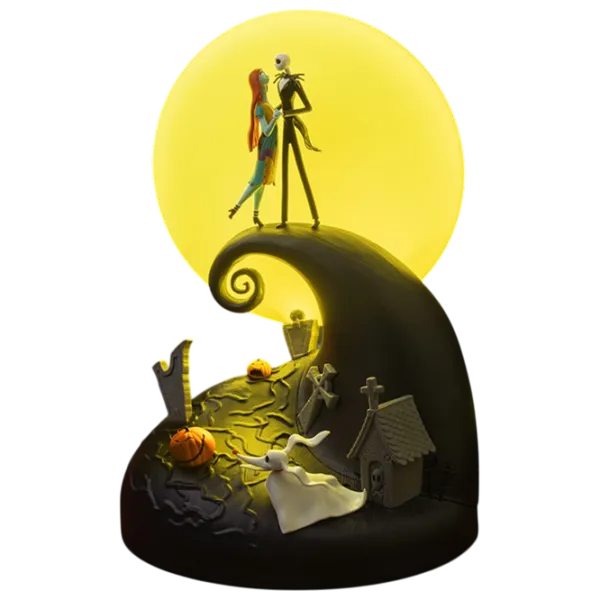Настольная лампа Paladone Nightmare Before Christmas Diorama Черный photo 4