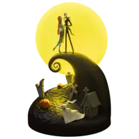 Настольная лампа Paladone Nightmare Before Christmas Diorama Черный photo 4