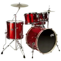 Set de tobe DS Drum DSX2251CRS DSX STAGE KIT CRS 5 / Pentru amatori