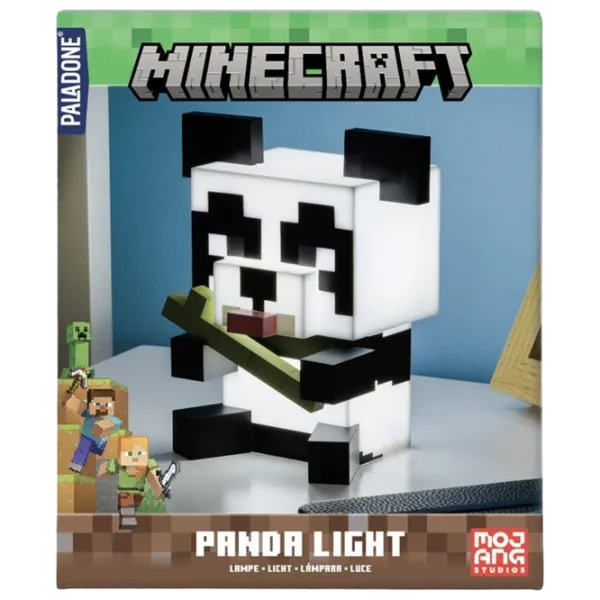 Светодиодная лампа Paladone Minecraft Panda Белый photo 5