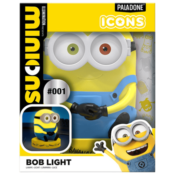 Светодиодная лампа Paladone Minions Bob Icon Light Желтый photo 4