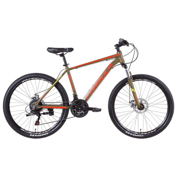 Bicicletă Formula Thor 1.0 26 26"  Aluminiu / Khaki Red photo 1