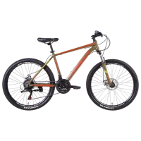 Велосипед Formula Thor 1.0 26 26"  Алюминий / Хаки Красный