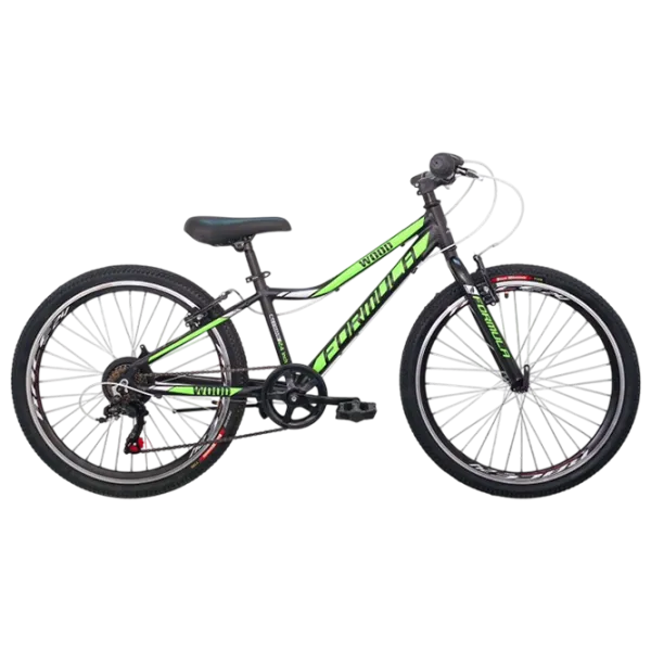 Bicicletă Formula Wood 24 Vbr 24" 12.5" Aluminiu / Black Green photo 1
