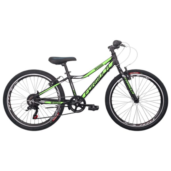 Bicicletă Formula Wood 24 Vbr 24" 12.5" Aluminiu / Black Green photo 1