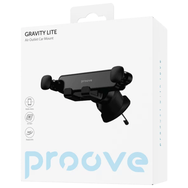 Suport auto Proove Gravity Lite Air Outlet  / Black photo 3