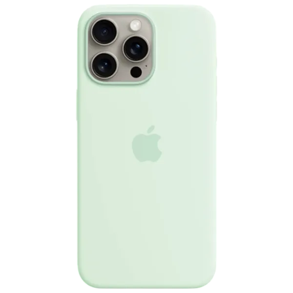 Чехол для смартфона Apple iPhone 15 Apple / Back / ТПУ / Мятный photo 1