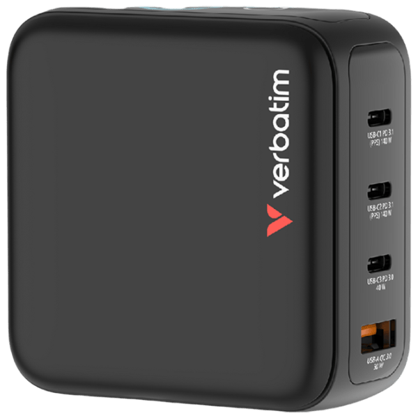 Adaptor de rețea Verbatim Mini GaN  / Black photo 3