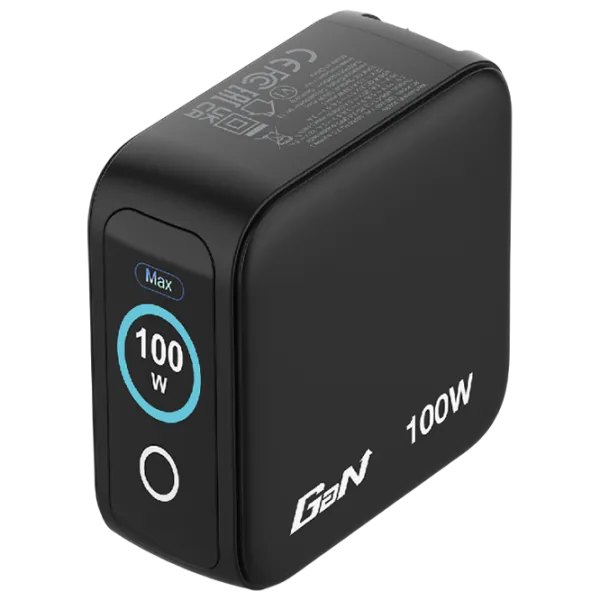 Adaptor de rețea Verbatim Mini GaN  / Black photo 3