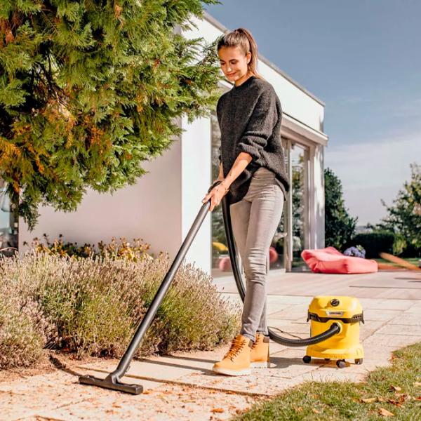 Aspirator industrial KARCHER WD2 Plus V-12/4/18 1.628-000.0 1000 W / Yellow photo 6