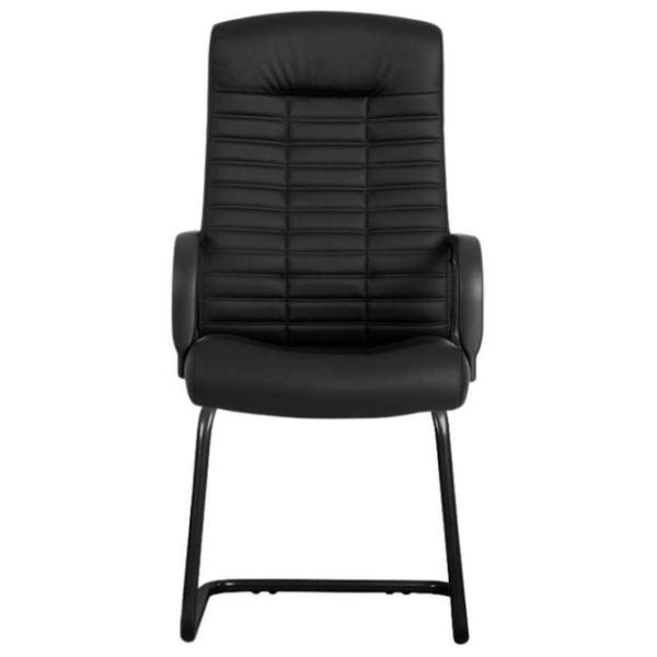 Fotoliu de birou AG BOSS KD CF ECO30 Piele artificială/ Black Black photo 1