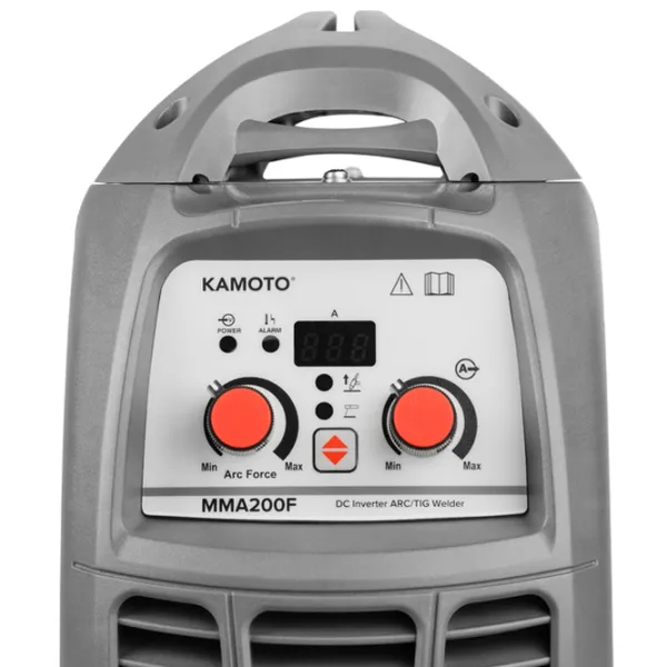 Aparat de sudat Kamoto MMA200F 230 V cu electrod (MMA) / Orange photo 2