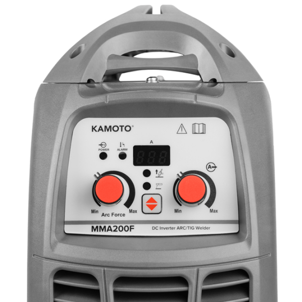 Aparat de sudat Kamoto MMA200F 230 V cu electrod (MMA) / Orange photo 2
