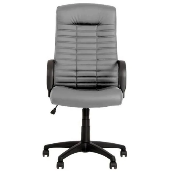 Fotoliu de birou Nowy Styl BOSS KD ECO70 Piele artificială/ Gray Black photo 3