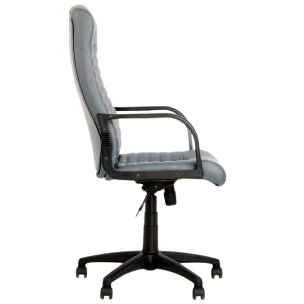 Fotoliu de birou Nowy Styl BOSS KD ECO70 Piele artificială/ Gray Black photo 4