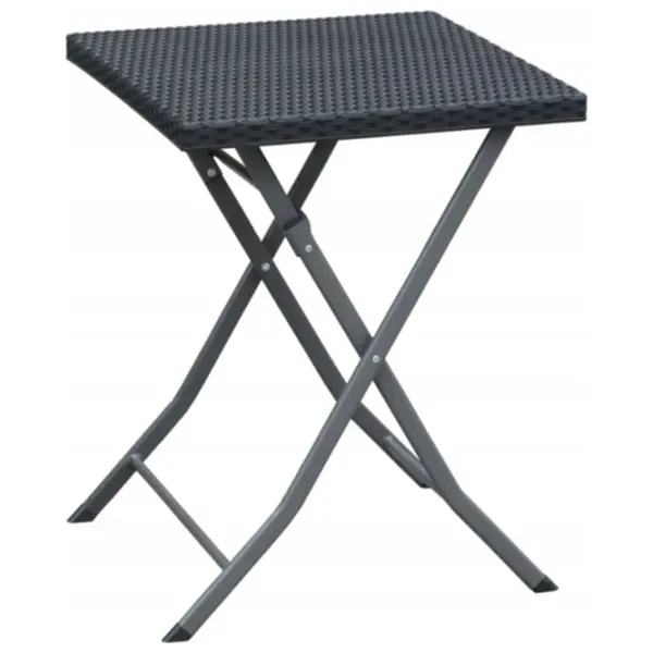 Set mobilă grădină GardenLine ZUM9930 Ratan artificial / Ratan artificial / Rattan artificial / Anthracite photo 2