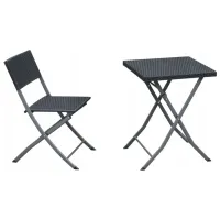 Набор садовой мебели GardenLine ZUM9930 Искусственный ротанг / Искусственный ротанг / Искусственный ротанг / Антрацит photo 3