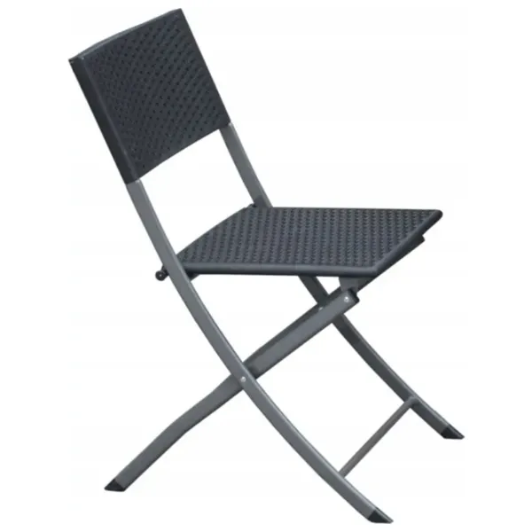 Set mobilă grădină GardenLine ZUM9930 Ratan artificial / Ratan artificial / Rattan artificial / Anthracite photo 4