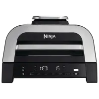 Электрогриль Ninja DG551EU Контактный, Барбекю / 1760 Вт / Серебристый Черный