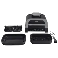 Grill electric Ninja DG551EU Contact, Barbecue / 1760 W / Silver Black photo 2