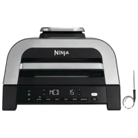 Grill electric Ninja DG551EU Contact, Barbecue / 1760 W / Silver Black photo 4