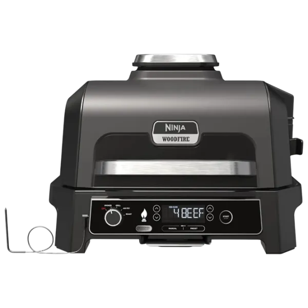 Grill electric Ninja OG850EU Contact, Barbecue / 1700 W / Inox Black photo 1