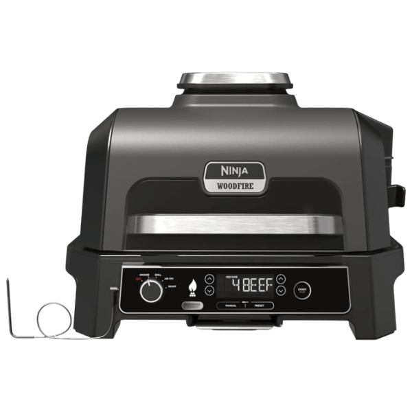 Grill electric Ninja OG850EU Contact, Barbecue / 1700 W / Inox Black photo 1