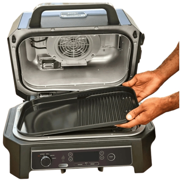 Grill electric Ninja OG850EU Contact, Barbecue / 1700 W / Inox Black photo 6