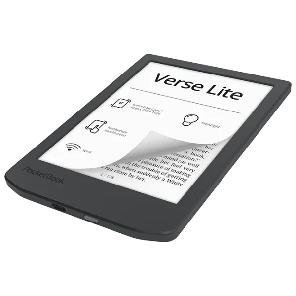 Carte electronică Pocketbook Verse Lite 6" / E-Ink / 8 GB / Gray photo 5