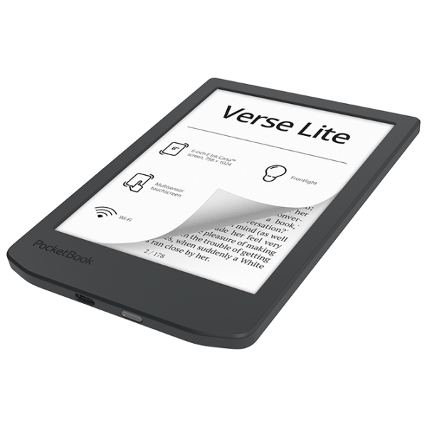 Carte electronică Pocketbook Verse Lite 6" / E-Ink / 8 GB / Gray photo 5