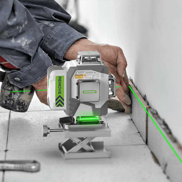 Nivelă lazer Huepar ZK04CG Linear / Acumulator photo 2
