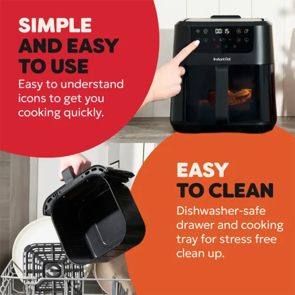 Friteuză InstantPot Vortex Compact 1500 W / Black photo 6