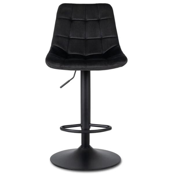 Scaun de bar Mebel Elite Arcos 2 Catifea / Metal / Black photo 1
